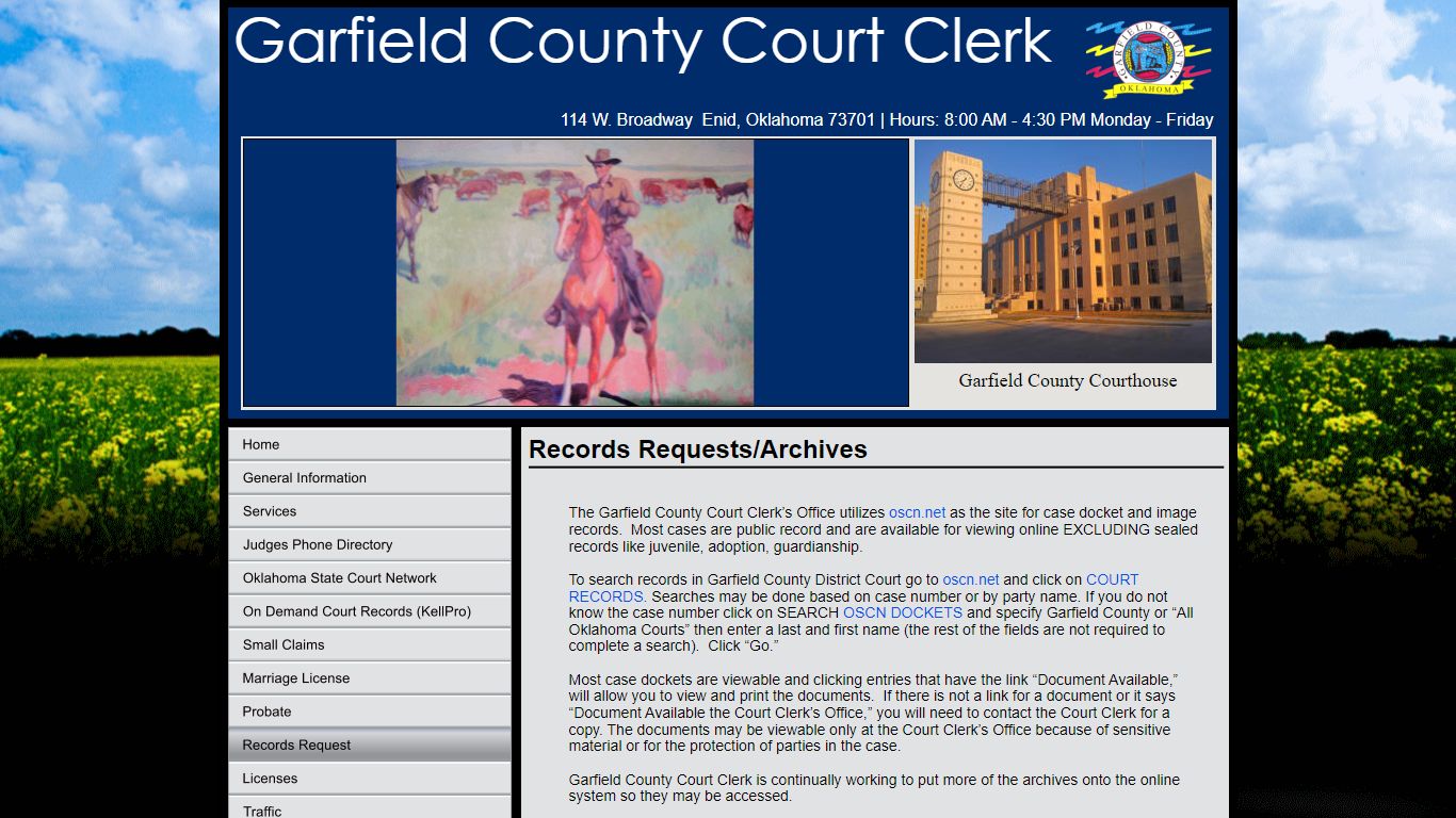 Garfield County Court Clerk - Schneider Geospatial